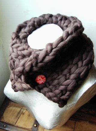 tricoter un faux col