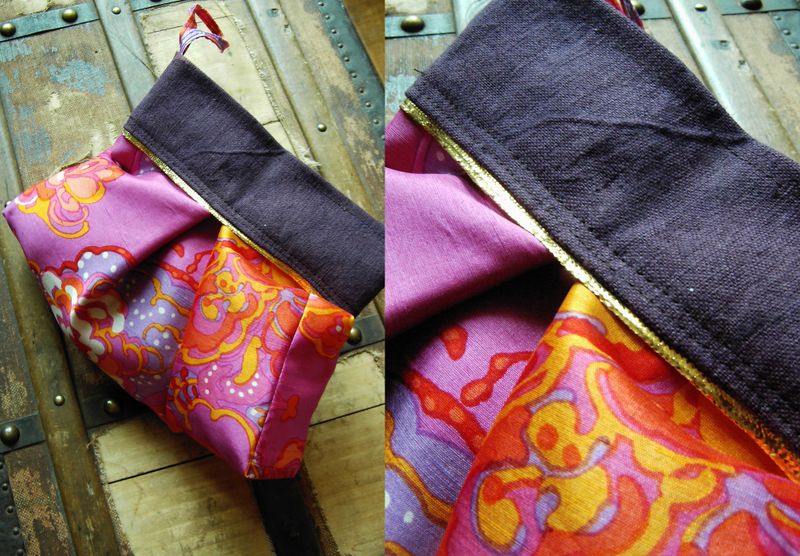 Pochette fuscia